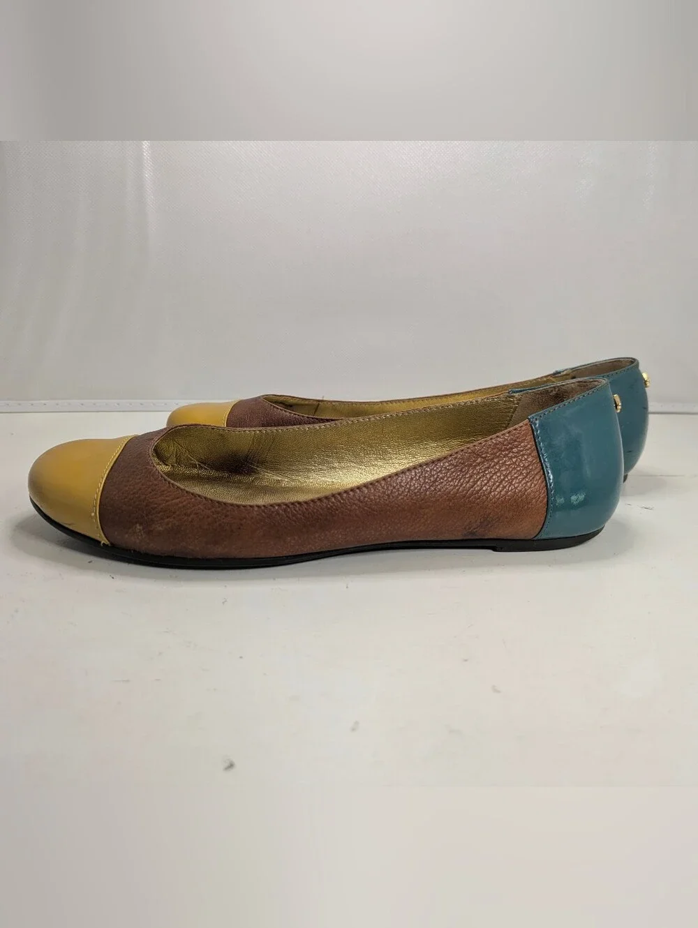 Kate Spade Ballet Flat Maya Color Block Size 7